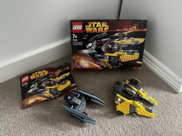LEGO STAR WARS 7256 Jedi Starfighter and Vulture Droid 100
