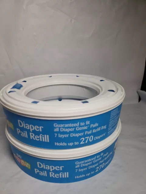 Diaper Genie Disposal Pail System Refills - 2 Pack
