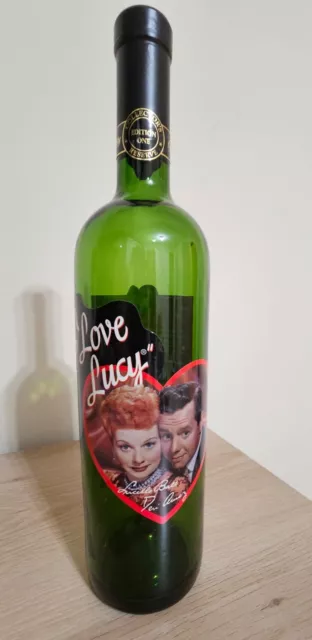 I LOVE LUCY Collector’s Edition Wine Bottle (Empty)