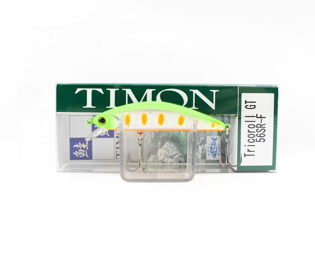 Leurre Cuillère Jackall Timon Tricoroll 19g - Lime Yamame - Pour Pêche En Eau Douce - Neuf Sous Blister