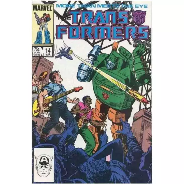 Transformers (1984 series) #14 in Near Mint minus condition. Marvel comics [c}