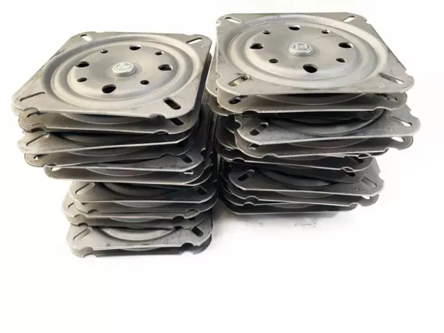 Lot of 19 Qty Swivel Plate for Chair, Barstool, TV Stand, Lazy Susan, 6¾"  NEW