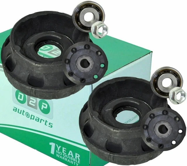 FRONT SUSPENSION TOP Strut Mounts & Bearings For Vauxhall Vivaro (Pair