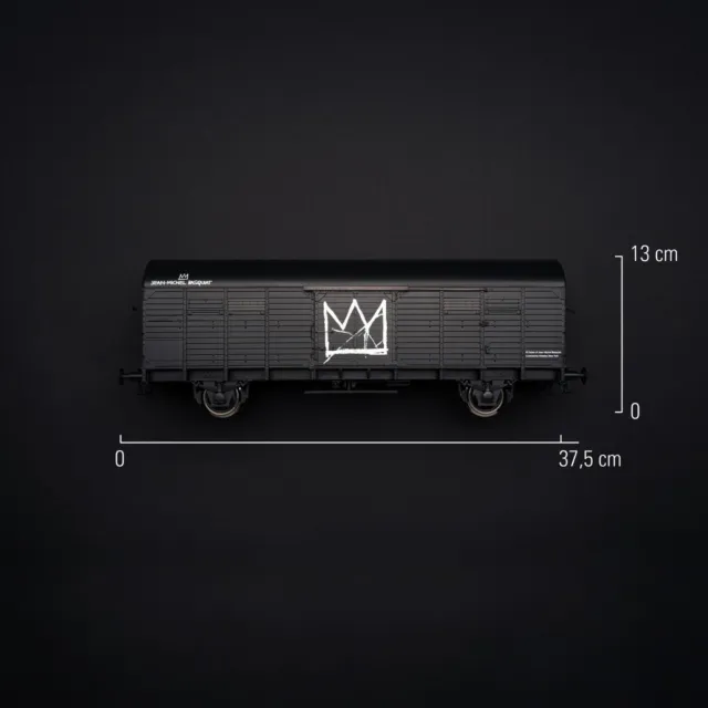 Maerklin Märklin Piste Gauge 1 h1 | Jean-Michel Basquiat message wagons Banksy 2