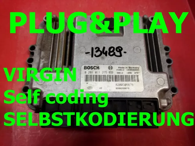 Plug&play / Virgin Megane Scenic II 1.9 DCI 0281011275 - 8200305678/Fastcourier