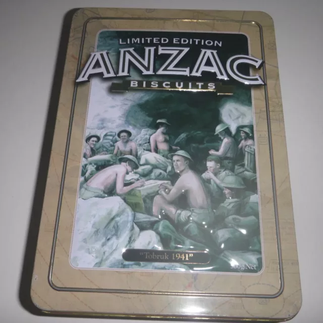 UNIBIC Anzac Tin Limited Edition  Tobruk 1941