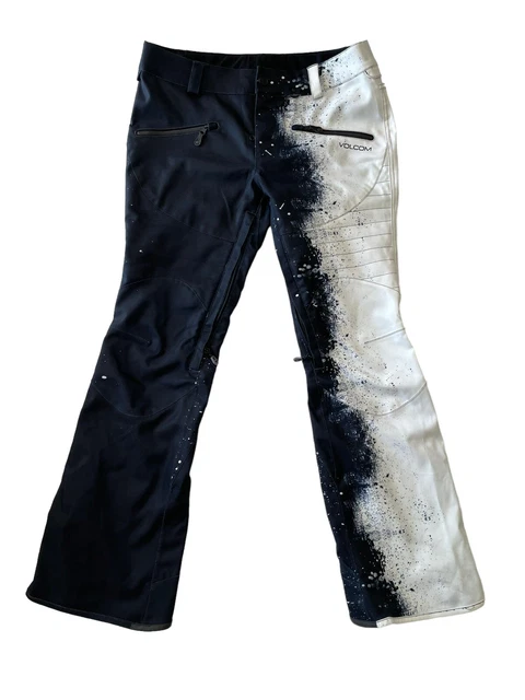 Volcom True To This Snowboarding Pants Water Proof Slim Stretch Mens L 36x33 EUC