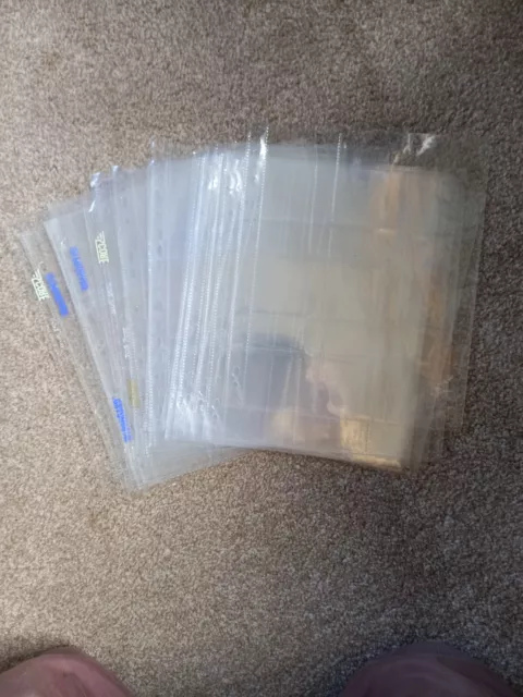 PLASTIC POLYPROTEC SLEEVES FOR  TRADE CARDS . Bulk Buy