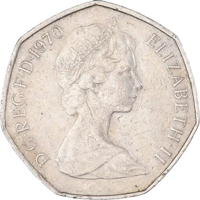 [#1097607] Moneta, Gran Bretagna, 50 New Pence, 1970