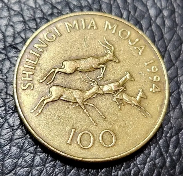 1994 Tanzania 100 Shilingi Coin