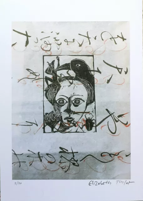 Elizabeth Frolet - Gráfica Al Final Arte Original Numerada E Firmada