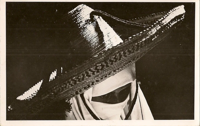 Carte Postale Afrique Maroc Scenes Et Types Tanger Ethnique Chapeau