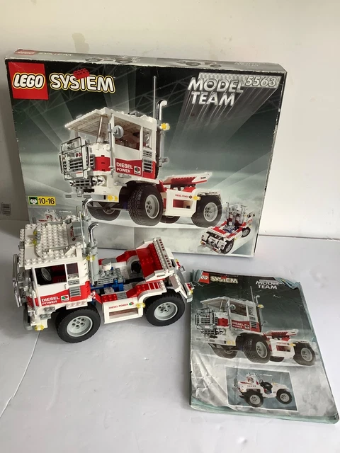LEGO 5563 SYSTEM Model Team Racing Truck 100% Complete Box