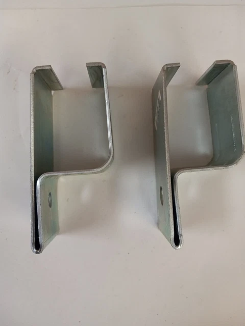 Stanley Side Mount Brackets for Barn Door Box Track (2pc Lot) 41-4900-XY2650 NEW 2
