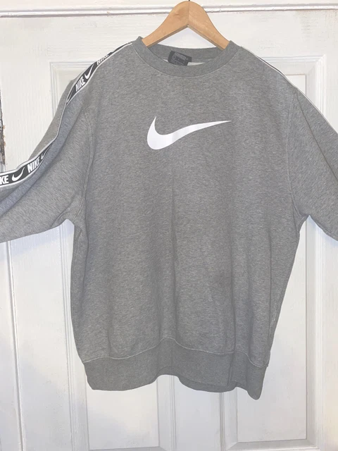 Grey Nike jumper sweatshirt large