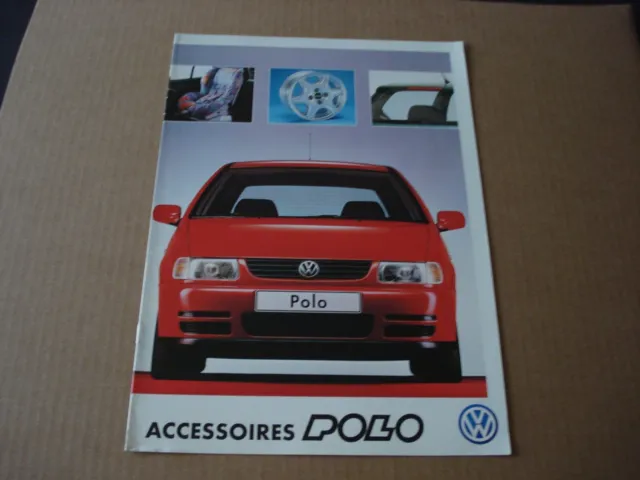 catalogue/brochure  volkswagen polo accessoires   -  1/1996