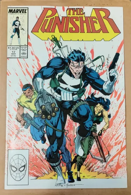 The Punisher #17 - Volume 2 - March 1989 Marvel Comics Group 💎🔥👀