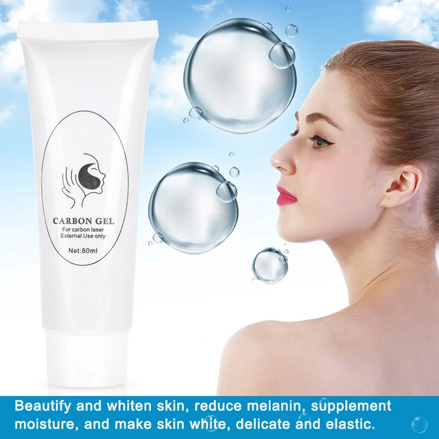 Gel de crema de carbono seguro para rejuvenecimiento láser de la piel blanqueador de la piel ABE profundo