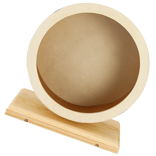 Flüsterlaufrad Aus Holz Laufen Für Ratte Hamsterrad Spielzeug Meerschweinchen