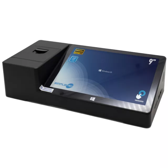 Aio Touch 9" Pos Pantalla Táctil Touchscreen Caja Facturas Monitor Termica 58MM