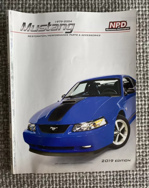 2019 Ed Mustang Parts & Accessories Catalog 1979-2004 National Parts Depot NPD