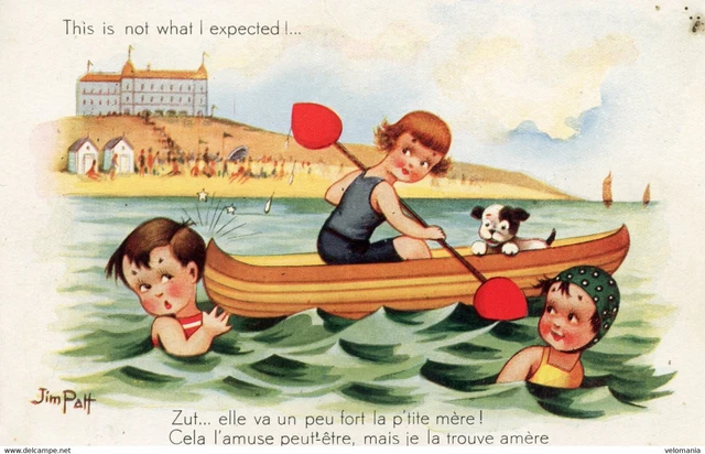 14716 cpa Fantaisie - Humour - Illustrateur Jim Patt