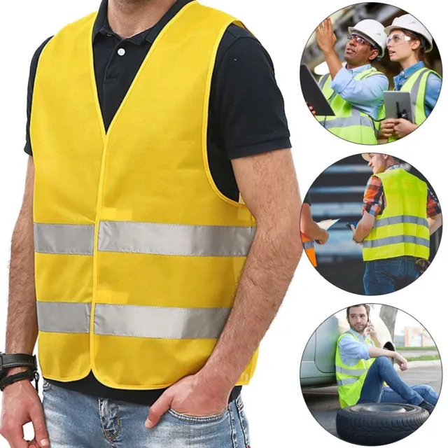 Vest Reflective Vest Cycling Reflective Clothing Outdoor Construction Workwear
