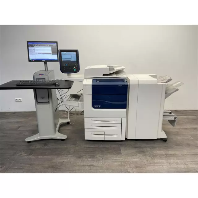 Xerox Colour 550 inkl. Fiery, Broschürenfinisher