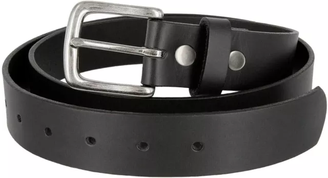 GENUINE FULL GRAIN Leather Belt Casual Jean Belt 1-1/4