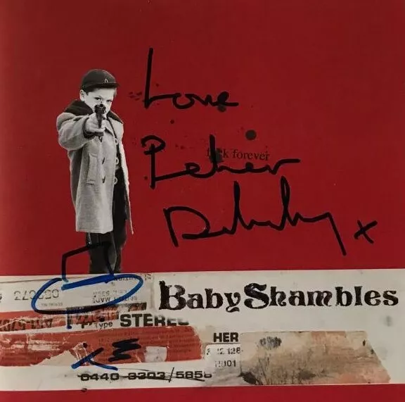 PETE DOHERTY Signed 'Babyshambles' Photograph - Rock Singer - preprint