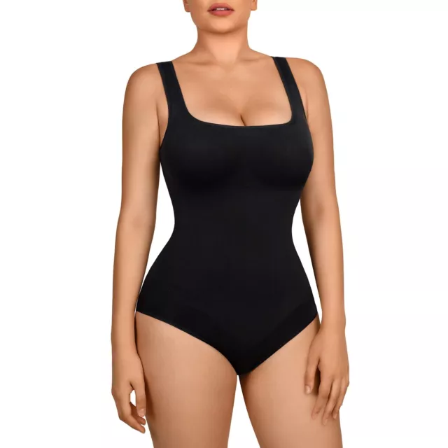 Lover-Beauty Womens Bodysuit Slimming Body Suits with Built in Bra Summer Goi...