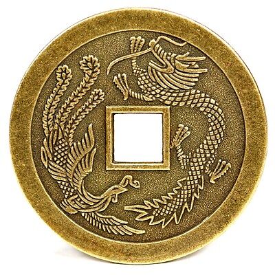 LG Feng-Shui Pièce de Monnaie 1.7 " Lucky Chinois Fortune I Haute Qualité L 2
