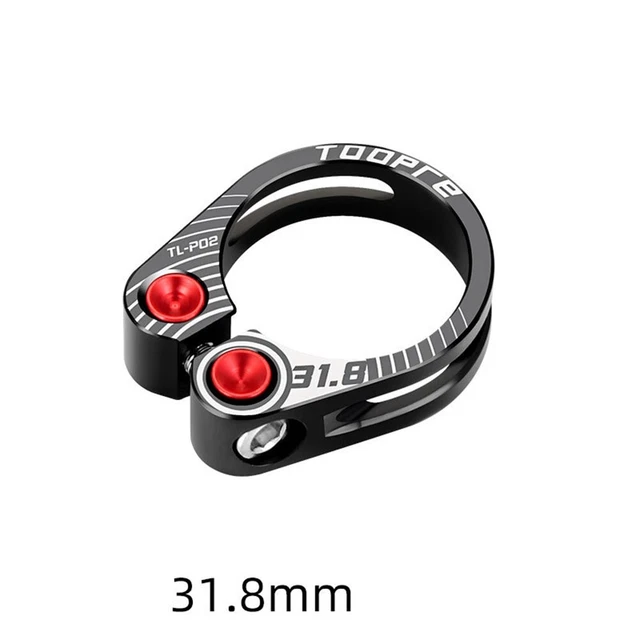 Collarino Reggisella Morsetto Reggisella For Bicicletta In Lega Di Alluminio 31,8/34,9 Mm Morsetto For Tubo Sella MTB Clip For Tubo Sella For Bici Parti For Bici Sella For Bici Morsetto For Sella - Foto 3