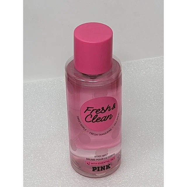Victoria's Secret Pink Fresh & Clean Body Mist Sweet Apple Fresh Tangerine