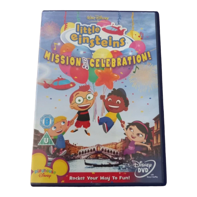 LITTLE EINSTEINS VOL.1 Mission Celebration [DVD] vgc UK region 2 pal