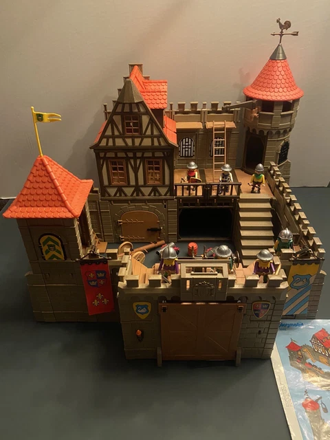Playmobil Vintage – Château Fort Et Forteresse (réf. 3445, 3450, 3666)