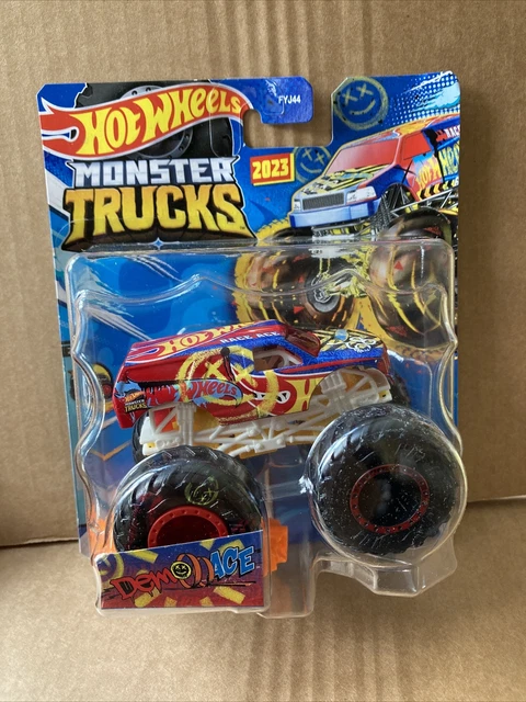 New Hot Wheels Monster Trucks Track Race Set Playset Original Diecast Car  Boys Toys for Children Demo Derby HNB94 - AliExpress