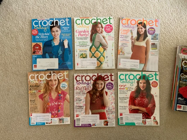 Lot of 6 Crochet Today! 2013 Lot of 6 Crochet Today! 2013