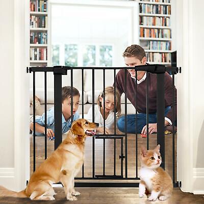 COMOMYy Baby Safety Gate for Doorways and Stairs, 29.5-40.5 inches Dog/Puppy Gat