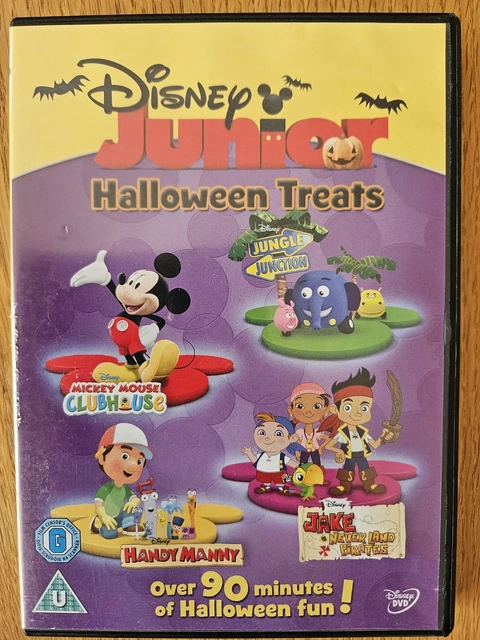 DISNEY JUNIOR HALLOWEEN Treats Dvd Mickey Mouse / Jungle Junction ...