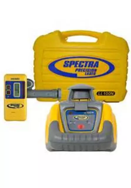 Trimble Spectra Ll100n Laser Levelw/ Hr320 Receiver