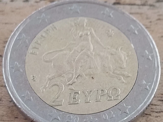 2 Euro Münze Griechenland 2002 Fehlprägung Mit S picclick.de