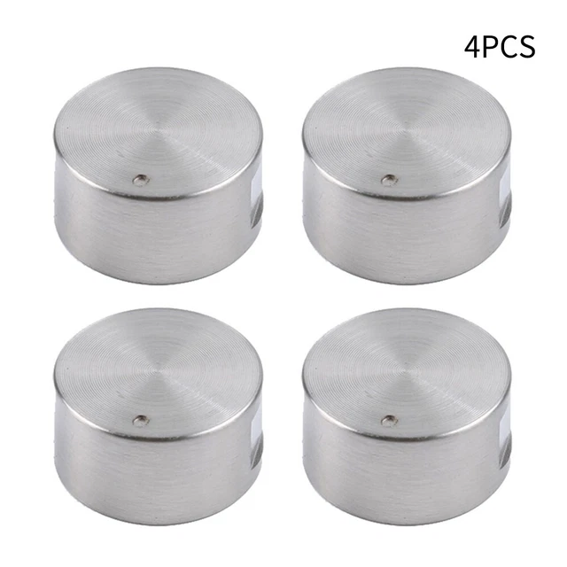Pack de 4 poignées de table de cuisson en alliage de zinc à gaz idéale pour u