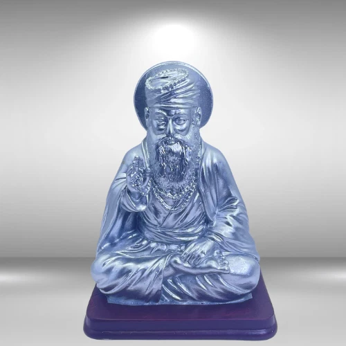 Estatua del Dios Sikh Guru Nanak Dev Ji Idol hecha a mano para un ambiente agradable