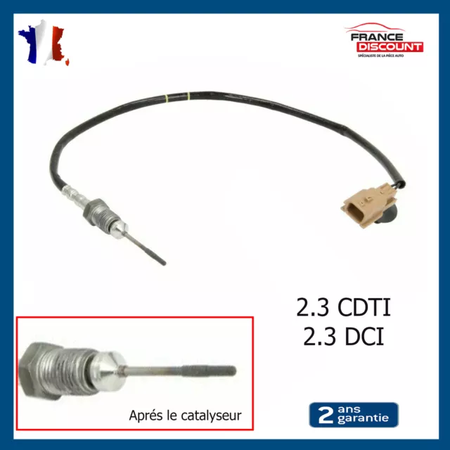 Capteur de température de Gaz d'Echappement prévu Master III 2.3 DCI 226405244R