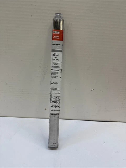 LINCOLN ELECTRIC Ferroweld for Cast Iron - 1/8" diameter - 1 pound - ED031542