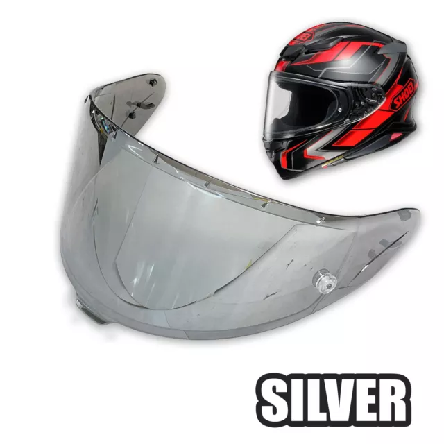 Helmet Pinlock Visor Silver For Shoei Z8 RF-1400 NXR 2 CWR-F2 X-15