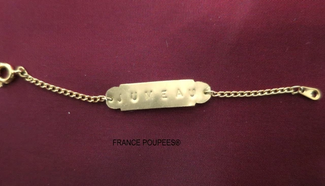 Lot De 12 Gourmettes Enfant Plaqué Or Vintage - Fonds De Bijouterie, Neuves
