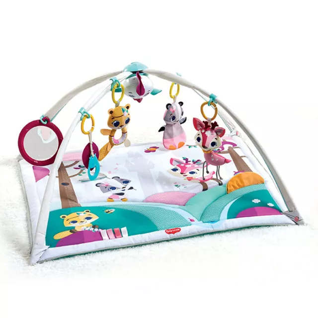 Tiny Love Princess Tales Gymini Deluxe Baby Playmat 2-in-1Adorable Flexible&Safe