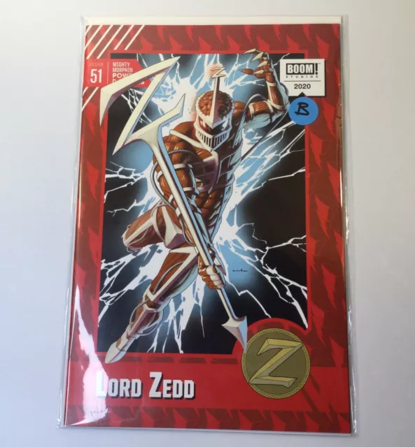 Mighty Morphin Power Rangers #51 1:10 Kris Anka Variant Cover Lord Zedd Boom